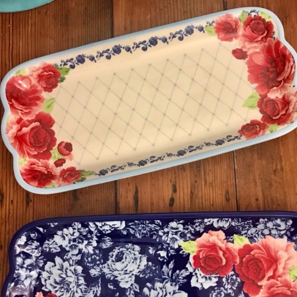 Pioneer Woman Serving/snack Tray Platter New